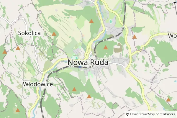 Mapa Nowa Ruda