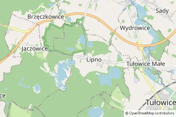 Mapa Lipno