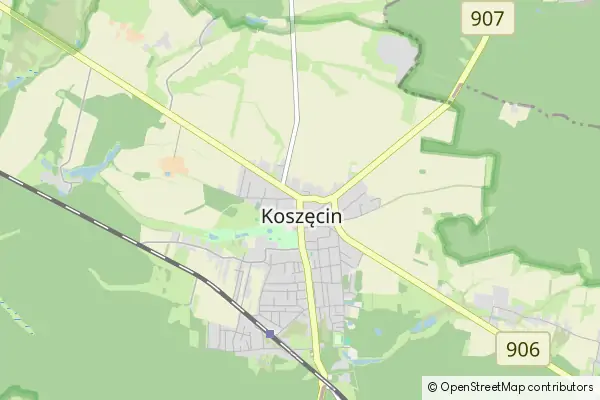 Mapa Koszęcin