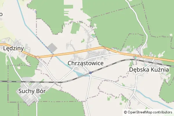 Mapa Chrząstowice