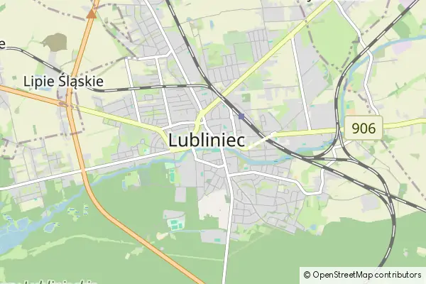 Mapa Lubliniec