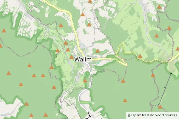 Mapa Walim