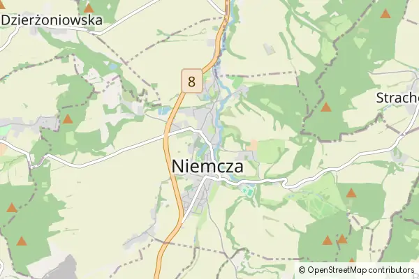 Mapa Niemcza