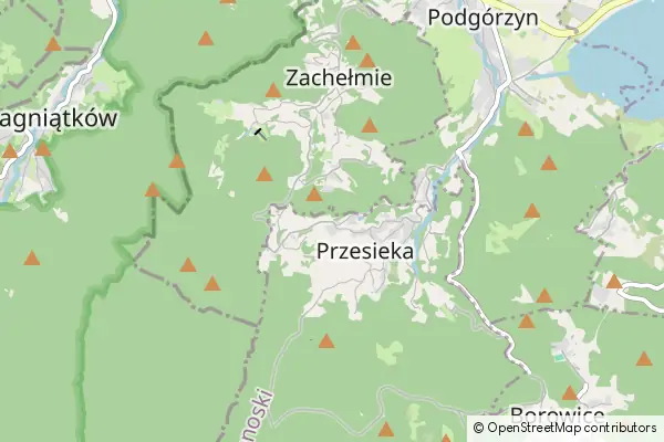 Mapa Przesieka