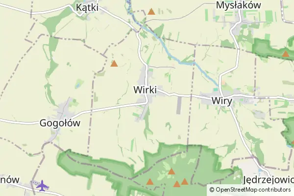 Mapa Wirki