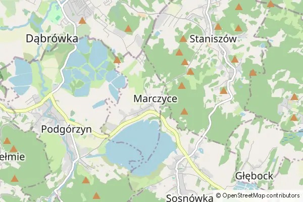 Mapa Marczyce