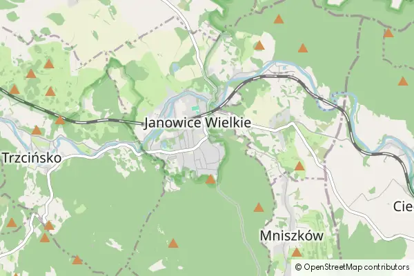 Mapa Janowice Wielkie