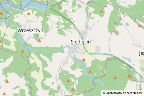 Mapa Siedlęcin