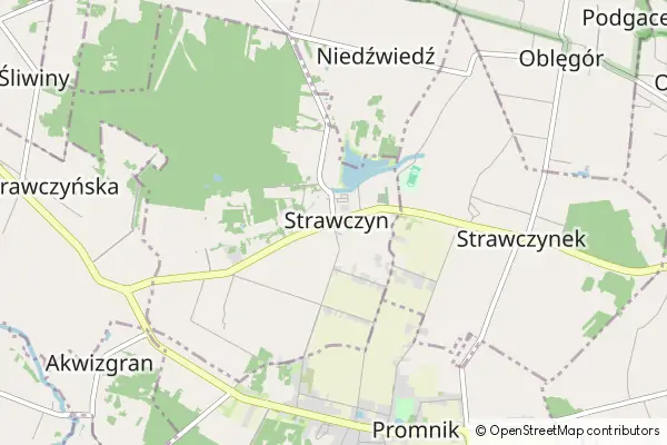 Mapa Strawczyn