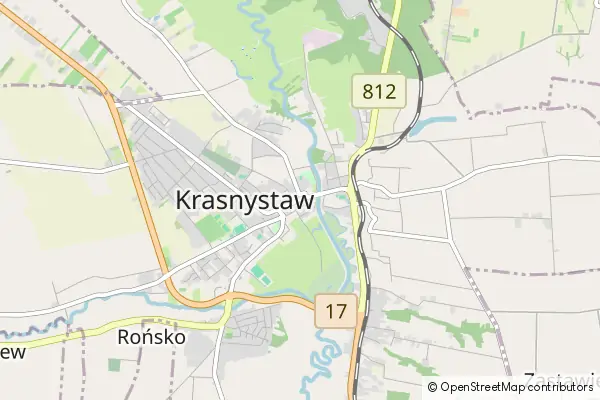 Mapa Krasnystaw