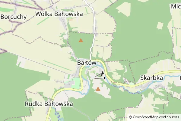 Mapa Baltow