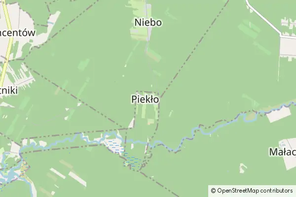 Mapa Piekło