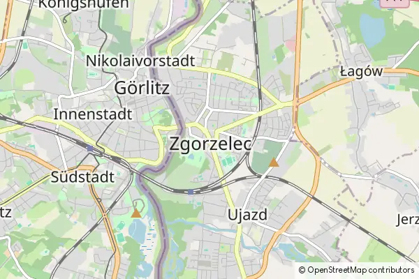 Mapa Zgorzelec