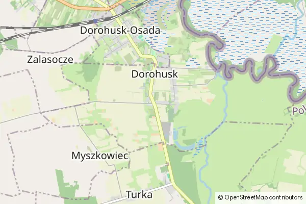 Mapa Dorohusk