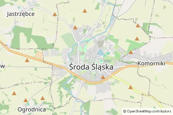 Mapa Środa Śląska