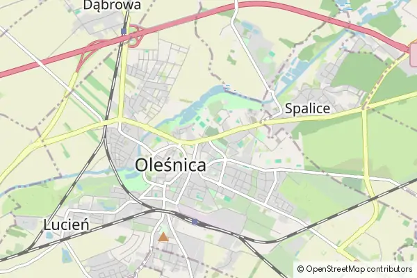 Mapa Oleśnica