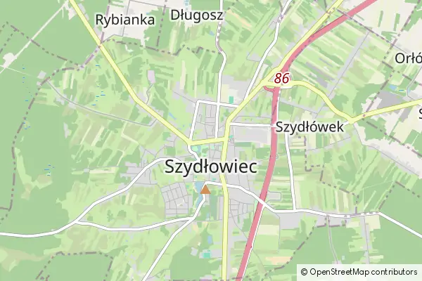 Mapa Szydłowiec