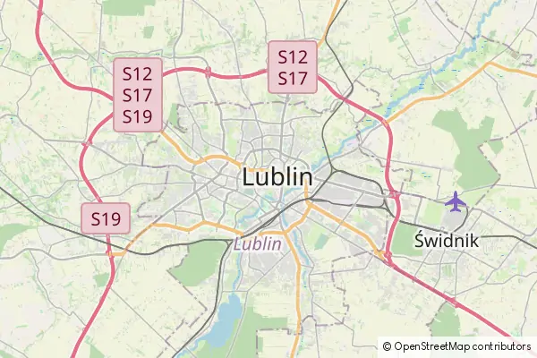 Mapa Lublin