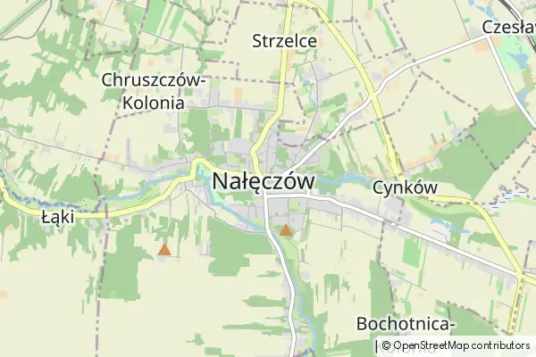 Mapa Nałęczów