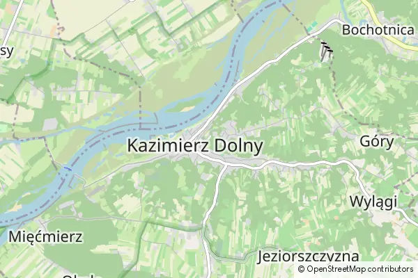 Mapa Kazimierz Dolny