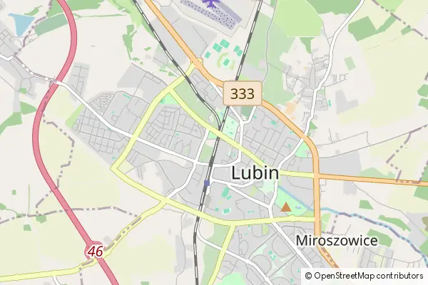 Mapa Lubin