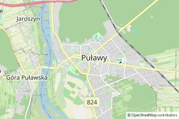 Mapa Puławy