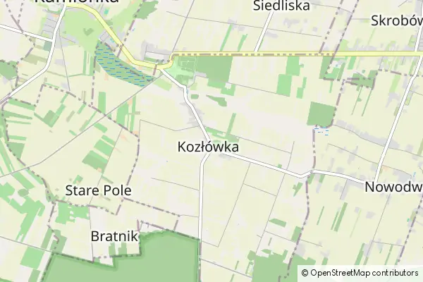 Mapa Kozłówka