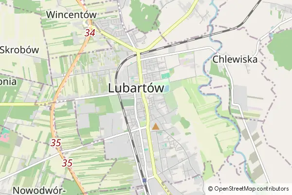 Mapa Lubartów