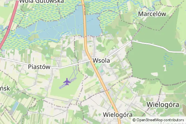 Mapa Wsola