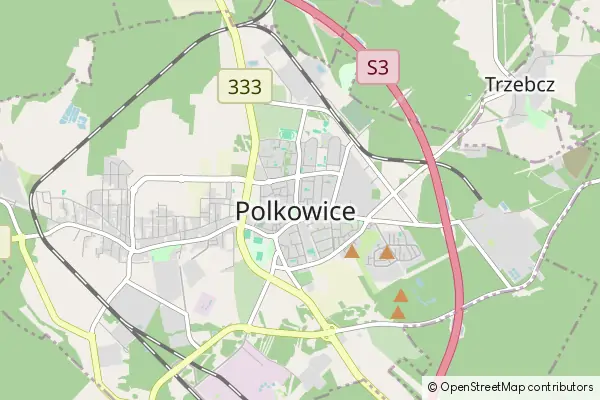 Mapa Polkowice