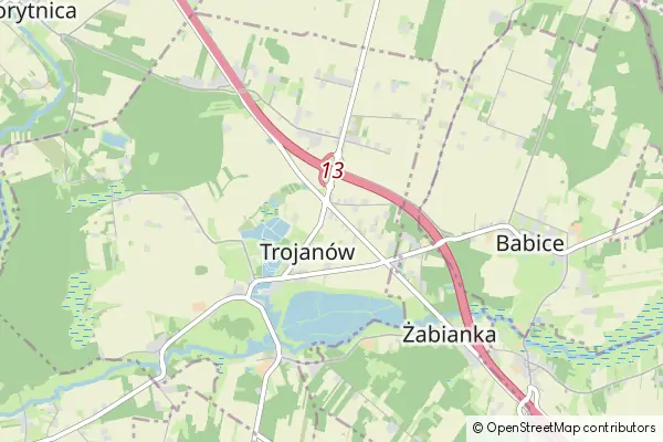 Mapa Trojanów