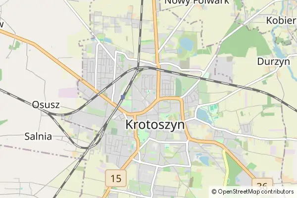 Mapa Krotoszyn