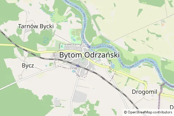 Mapa Bytom Odrzański