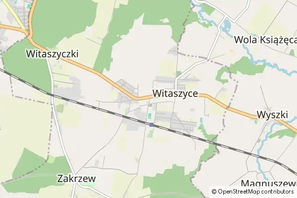 Mapa Witaszyce