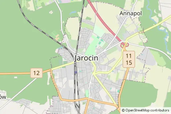 Mapa Jarocin