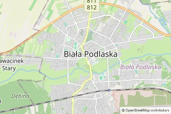 Mapa Biała Podlaska