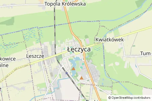 Mapa Łęczyca