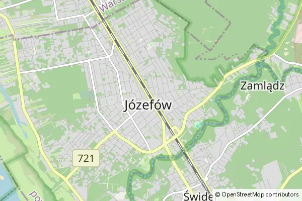 Mapa Józefów