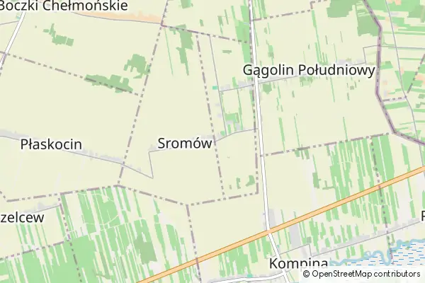 Mapa Sromów