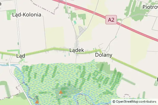 Mapa Gmina Lądek