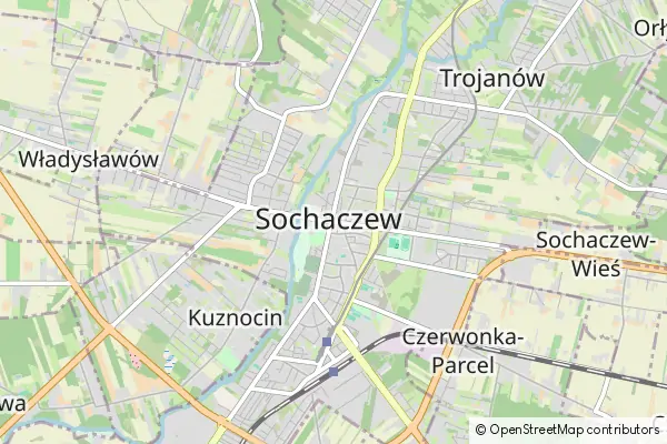 Mapa Sochaczew