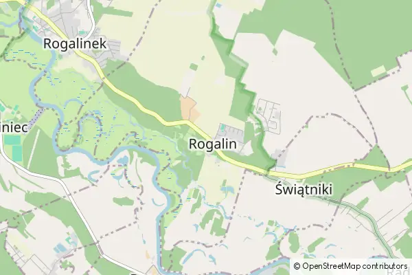 Mapa Rogalin