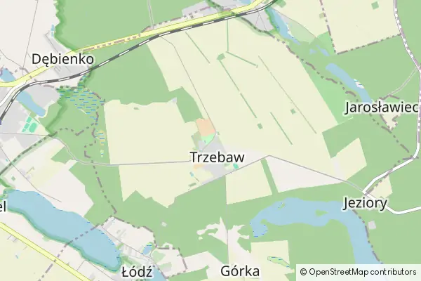 Mapa Trzebaw