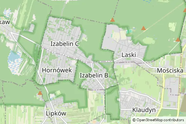 Mapa Izabelin