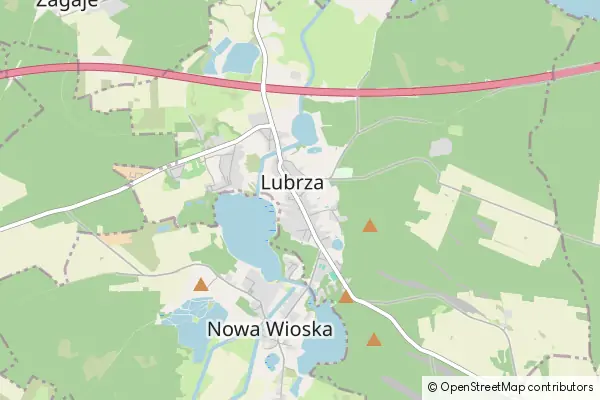 Mapa Lubrza