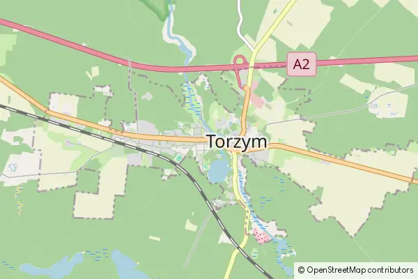 Mapa Torzym