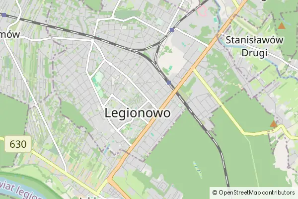 Mapa Legionowo