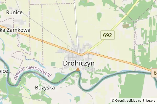 Mapa Drohiczyn