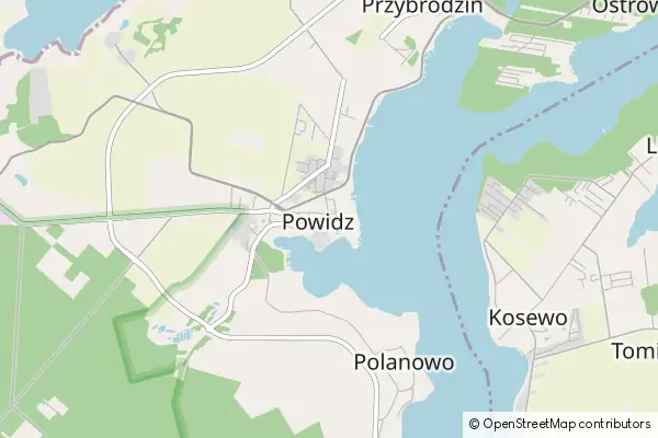 Mapa Powidz