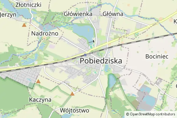 Mapa Pobiedziska